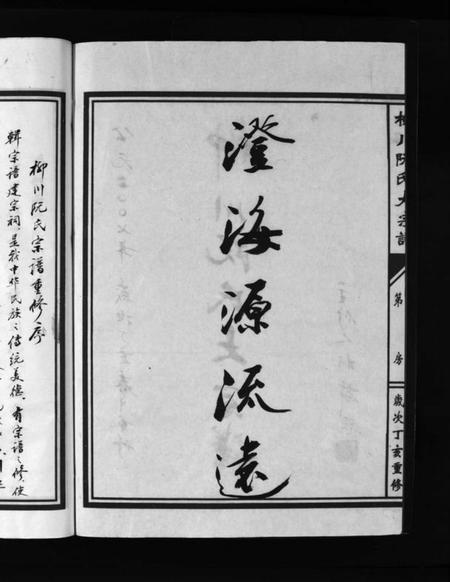 浙江阮氏族谱-柳川阮氏大宗谱 [不分卷].pdf电子版插图4