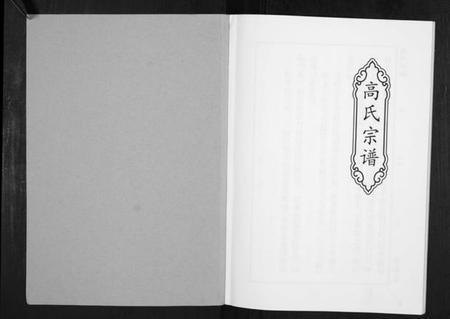 湖北高氏族谱-高氏宗谱.pdf电子版插图1