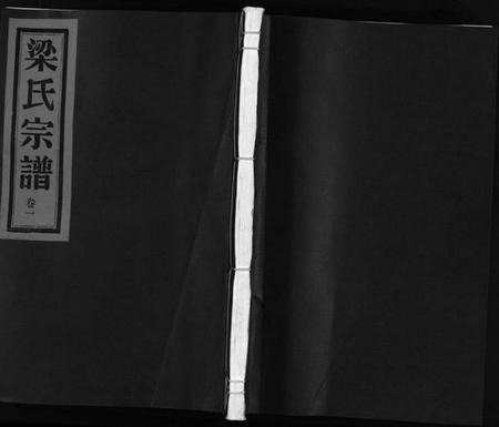 浙江梁氏族谱-梁氏宗谱 [不分卷].pdf电子版插图1