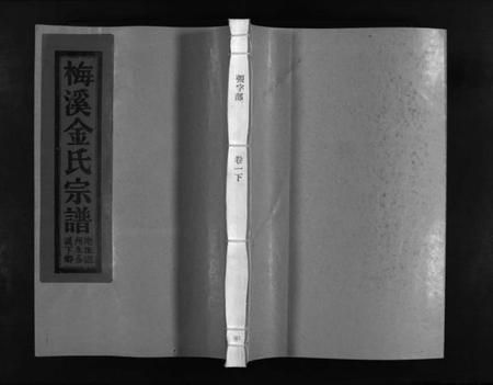 浙江金氏族谱-梅溪金氏宗谱 [15卷].pdf电子版插图1