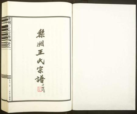 浙江王氏族谱-梨洲王氏宗谱.pdf电子版插图1