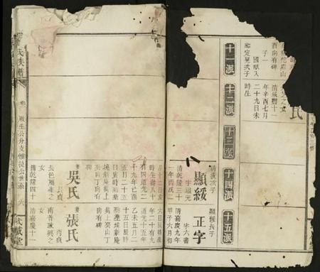 湖南廖氏族谱-廖氏族谱 [残卷].pdf电子版插图1