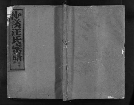 浙江汪氏族谱-沙溪汪氏宗谱 [4卷].pdf电子版插图1