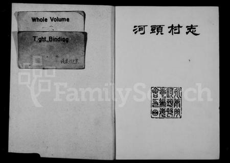 浙江多姓氏族谱-河头村志.pdf电子版插图1