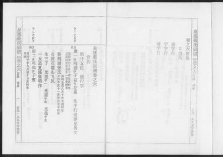 浙江蔡氏族谱-泉溪蔡氏宗谱.pdf电子版插图1