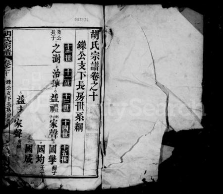 中国胡氏族谱-胡氏宗谱.pdf电子版插图3 中国胡氏族谱-胡氏宗谱.pdf电子版插图3