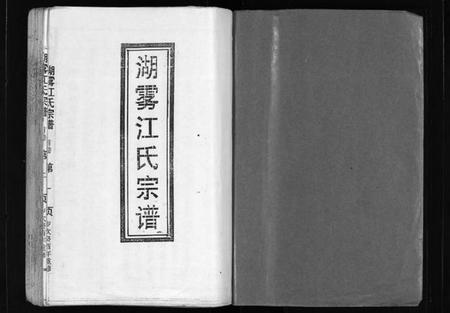 浙江江氏族谱-湖雾江氏宗谱 [不分卷].pdf电子版插图2