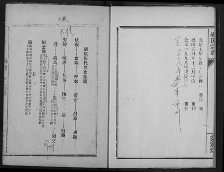 湖北胡氏族谱-胡氏宗谱.pdf电子版插图2 湖北胡氏族谱-胡氏宗谱.pdf电子版插图2