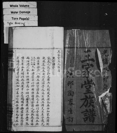 浙江王氏族谱-王家堂族谱.pdf电子版插图3 浙江王氏族谱-王家堂族谱.pdf电子版插图3