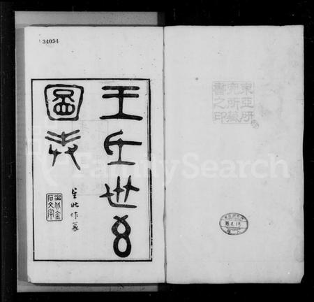 浙江王氏族谱-王氏世系图表.pdf电子版插图4 浙江王氏族谱-王氏世系图表.pdf电子版插图4