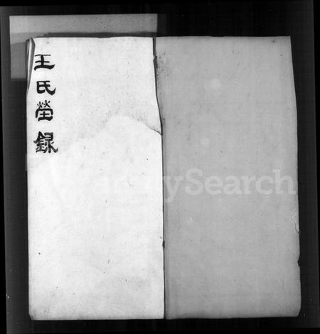 浙江王氏族谱-王氏茔录.pdf电子版插图4