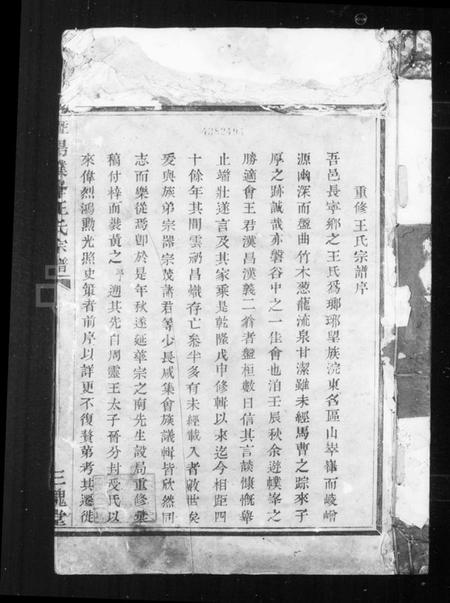 浙江王氏族谱-王氏宗谱.pdf电子版插图2 浙江王氏族谱-王氏宗谱.pdf电子版插图2