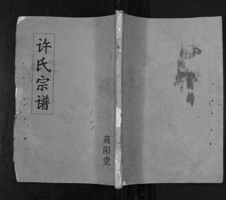 江苏许氏族谱-许氏宗谱[不分卷].pdf电子版