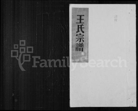 浙江王氏族谱-王氏宗谱.pdf电子版插图1 浙江王氏族谱-王氏宗谱.pdf电子版插图1