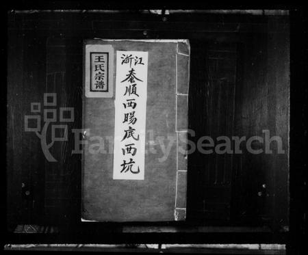 浙江王氏族谱-王氏宗谱 [8卷].pdf电子版插图1