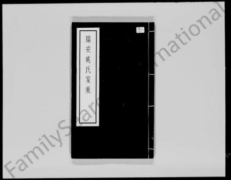 浙江姚氏族谱-瑞安姚氏家乘.pdf电子版插图2