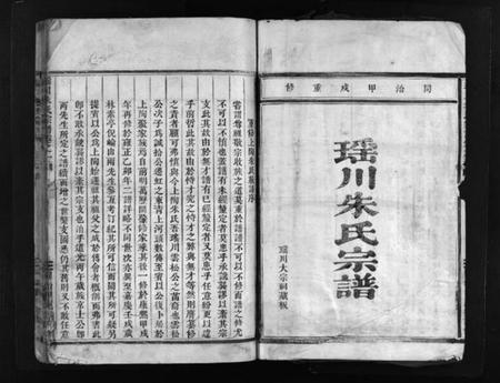 浙江朱氏族谱-瑶川朱氏宗谱 [1卷].pdf电子版插图2