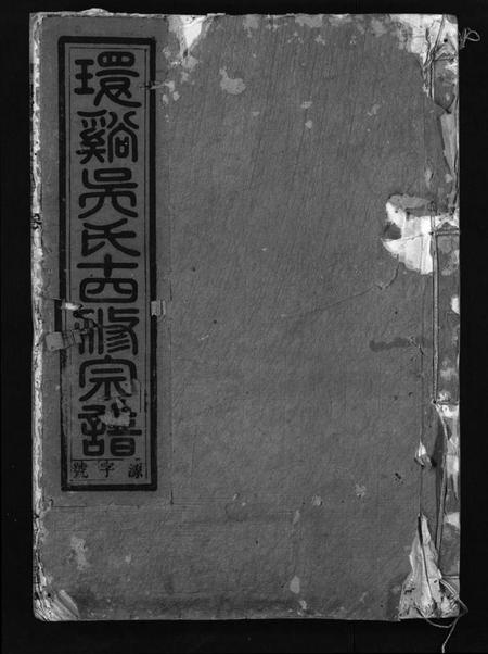 浙江吴氏族谱-环溪吴氏十四修宗谱 [22卷].pdf电子版插图1
