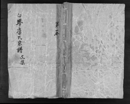 浙江卢氏族谱-白峯卢氏宗谱 [6卷].pdf电子版插图1