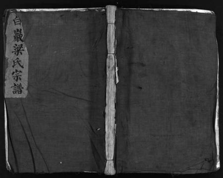 浙江梁氏族谱-白岩梁氏宗谱 [不分卷].pdf电子版插图1