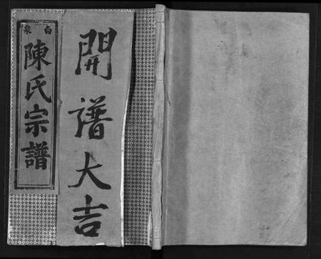 浙江陈氏族谱-白泉陈氏宗谱 [7卷,首2卷].pdf电子版插图1