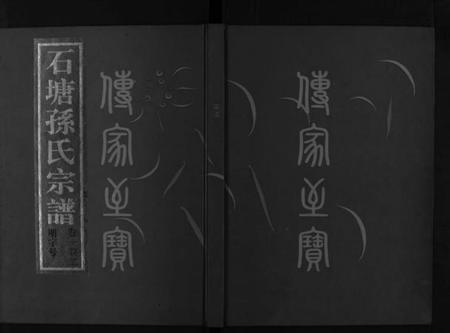 浙江孙氏族谱-石塘孙氏宗谱 [3卷].pdf电子版插图1