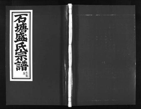 浙江盛氏族谱-石塘盛氏宗谱 [不分卷].pdf电子版插图1