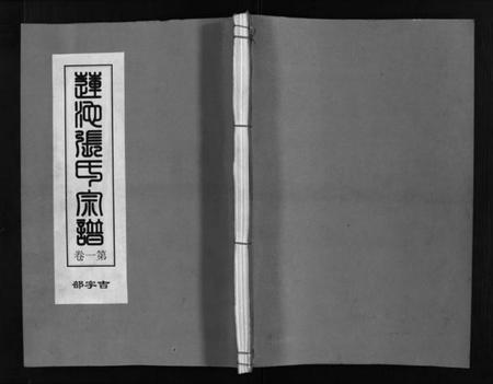 浙江张氏族谱-石鼓里塘下张氏宗谱 [4卷].pdf电子版插图1