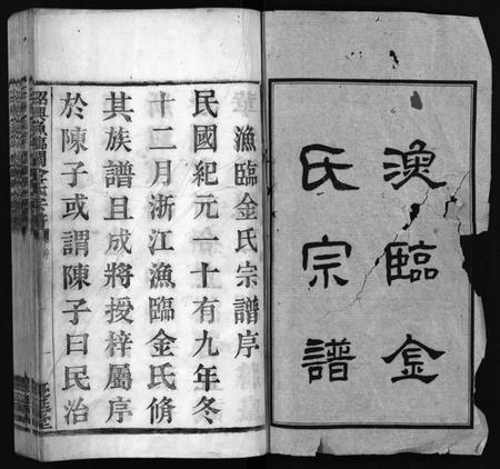 浙江金氏族谱-绍兴渔临金氏宗谱 [不分卷].pdf电子版插图2