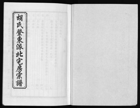 浙江胡氏族谱-胡氏登东派北宅房宗谱 [不分卷].pdf电子版插图2
