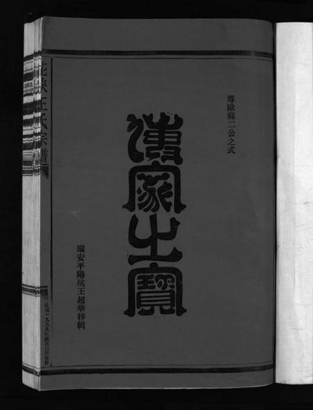 浙江王氏族谱-花浃王氏宗谱 [不分卷].pdf电子版插图3