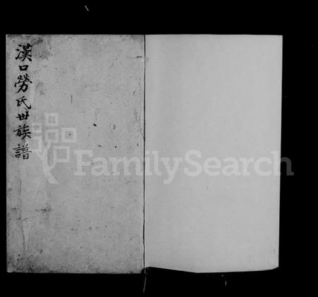 湖北劳氏族谱-汉口劳氏世族谱.pdf电子版插图4