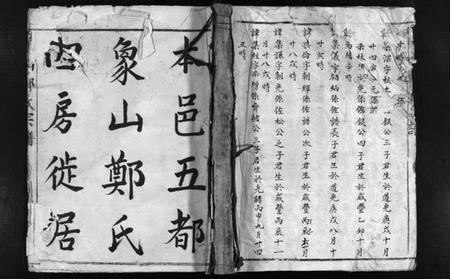 浙江郑氏族谱-象山郑氏宗谱 [不分卷].pdf电子版插图1