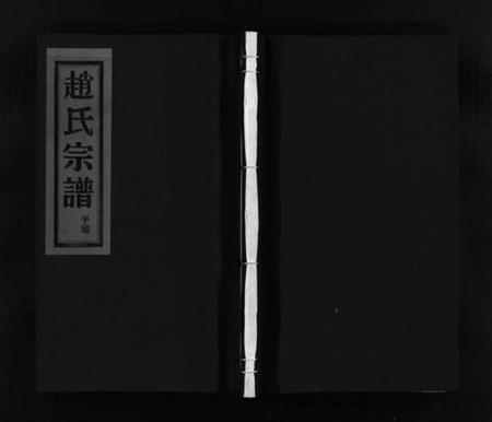 浙江赵氏族谱-赵氏宗谱 [不分卷].pdf电子版插图1