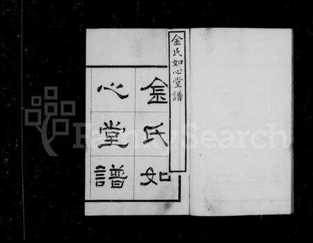 浙江金氏族谱-金氏如心堂谱.pdf电子版插图2