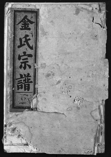 浙江金氏族谱-金氏宗谱 [3卷].pdf电子版插图1