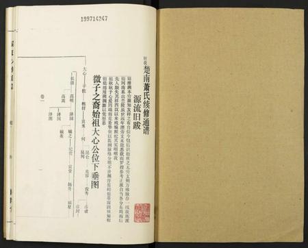 湖南萧氏族谱-萧氏六修族谱.pdf电子版插图1