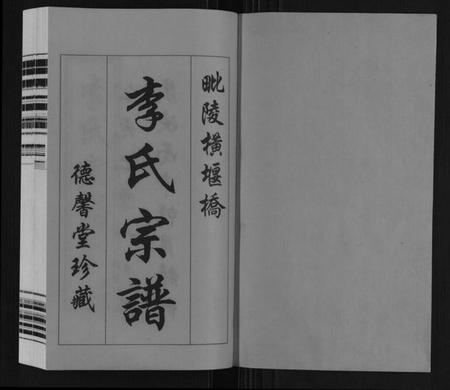 江苏李氏族谱-李氏宗谱.pdf电子版插图1