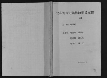 湖南谢氏族谱-北斗坪大进镇梓潼谢氏支谱.pdf电子版插图