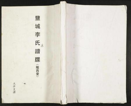 江苏李氏族谱-盐城李氏宗谱大洋支谱.pdf电子版插图