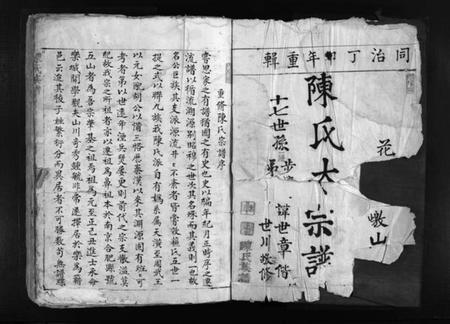浙江陈氏族谱-陈氏族谱 [不分卷].pdf电子版插图2
