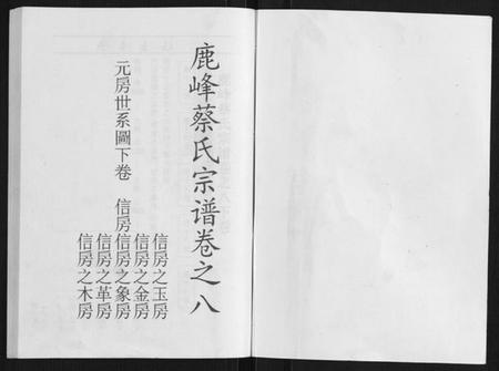 浙江蔡氏族谱-鹿峰蔡氏宗谱[47卷].pdf电子版插图1