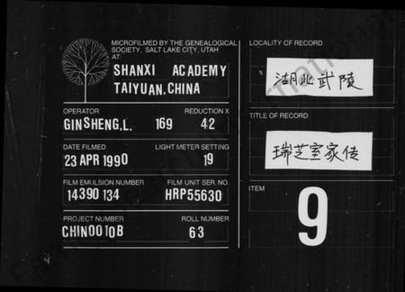 湖南杨氏族谱-瑞芝室家传.pdf电子版插图