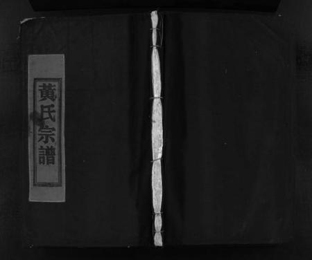 浙江黄氏族谱-黄氏宗谱 [不分卷].pdf电子版插图1
