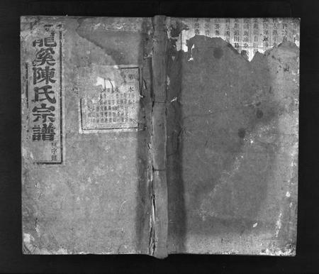 浙江陈氏族谱-龙溪陈氏宗谱 [30卷].pdf电子版插图1