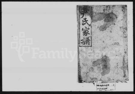 湖南尹氏族谱-尹氏宗谱 [残卷].pdf电子版插图1