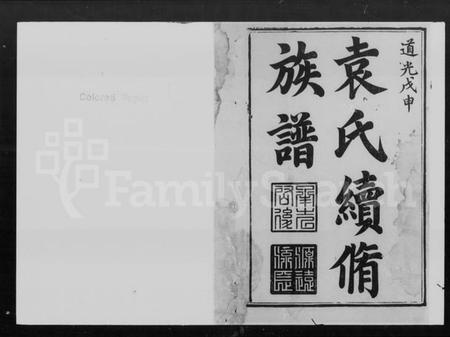 湖南袁氏族谱-袁氏续修族谱 [9卷,首末各1卷].pdf电子版插图2