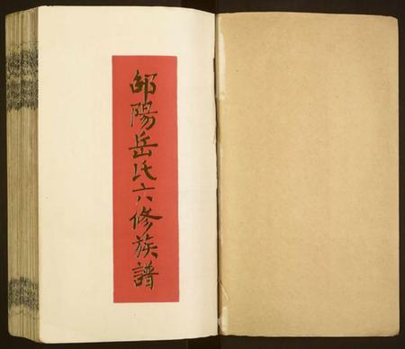 湖南岳氏族谱-岳氏六修族谱.pdf电子版插图1