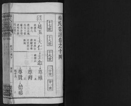 江西梅氏族谱-梅氏宗谱.pdf电子版插图1
