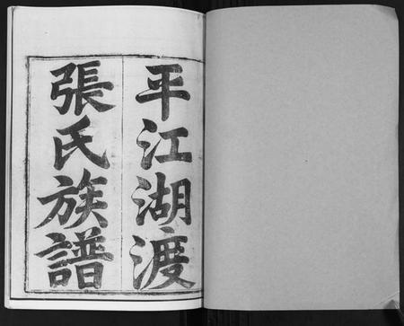 湖南张氏族谱-张氏族谱. 湖南省平江张氏孟常公裔.pdf电子版插图1